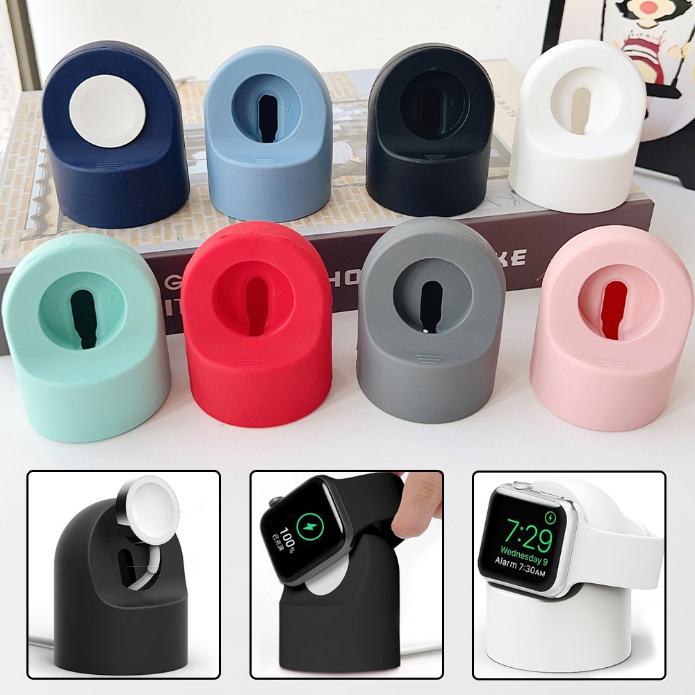 Watch Charging Dock - 유니버설 데스크탑 장식용 실리콘 시계 충전