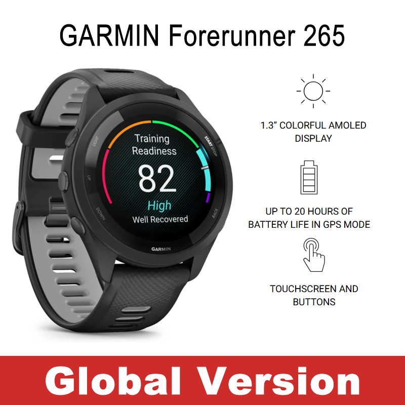 Timex Watches Smartwatch - Garmin Forerunner 265 러닝 스마트워치 다채로운