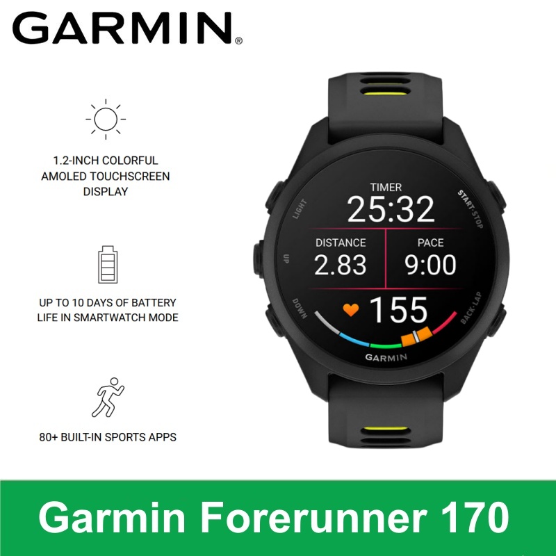 Timex Watches Smartwatch - Garmin Forerunner 170 스마트워치 전문 런닝,