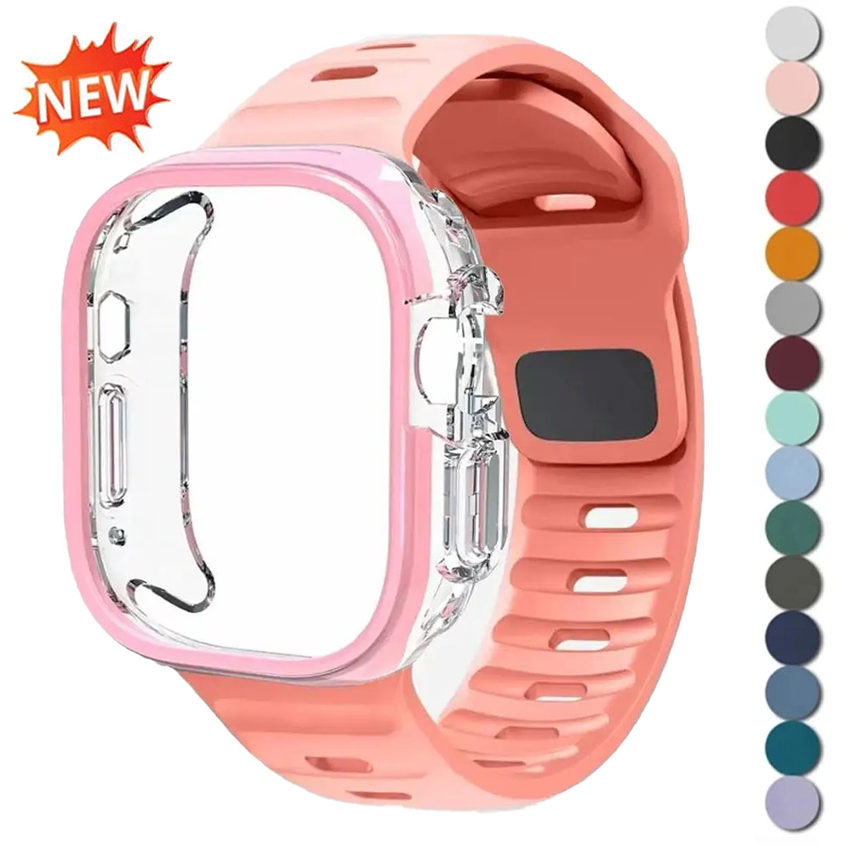 Silicone Sport Band - 애플워치 울트라3 49mm 시리즈 11 10