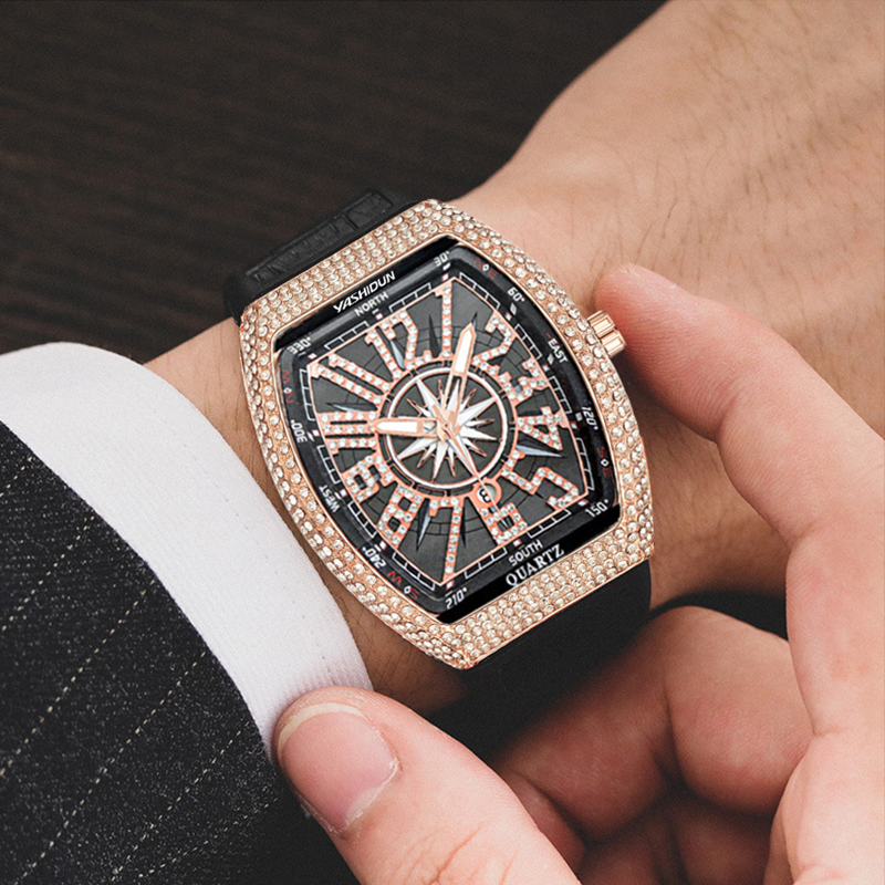 Smartwatch Trending Watches For Men - 새로운 남성용 시계 쿼츠 시계 다이아몬드