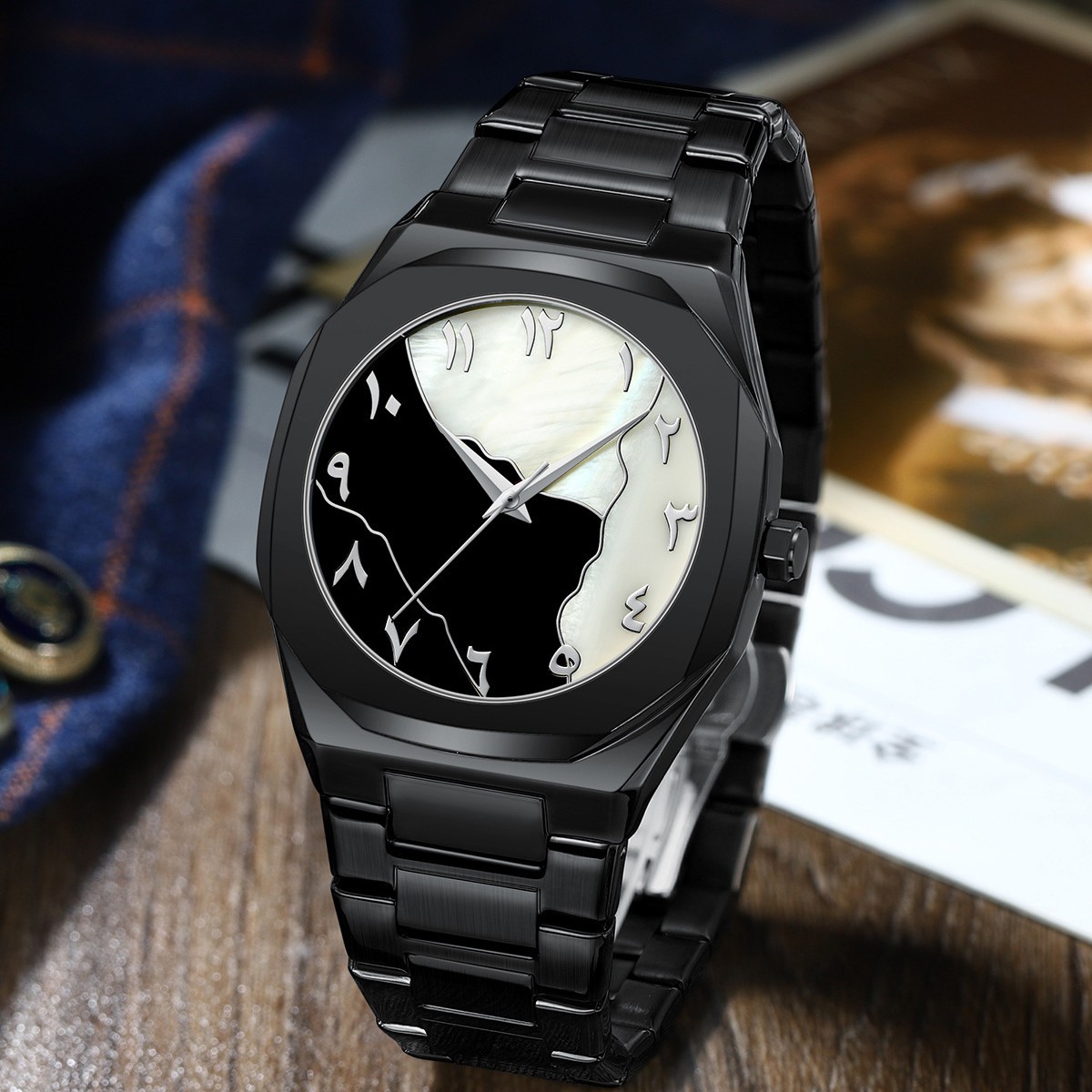 남성용 시계 비즈니스 트렌드 스테인리스 스트랩 방수 쿼 - Smartwatch Trending Watches For Men 리뷰 및 가격