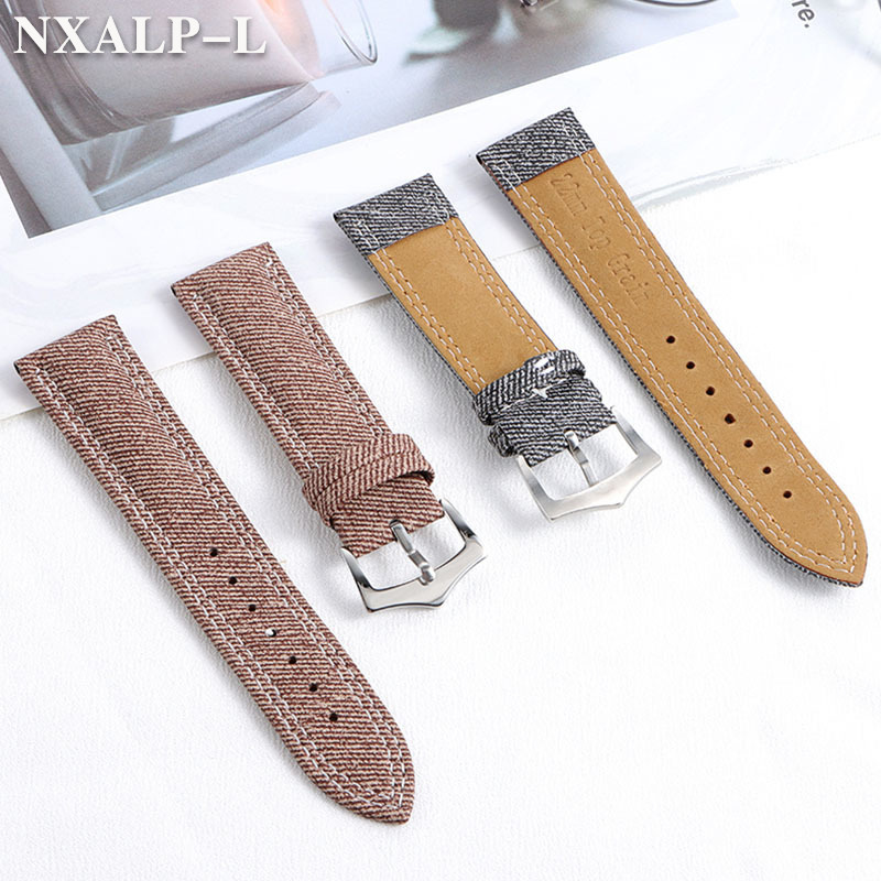 데님 캔버스 나일론 시계 스트랩 18mm 20mm 22 - Seiko Watches Smartwatch 리뷰 및 가격