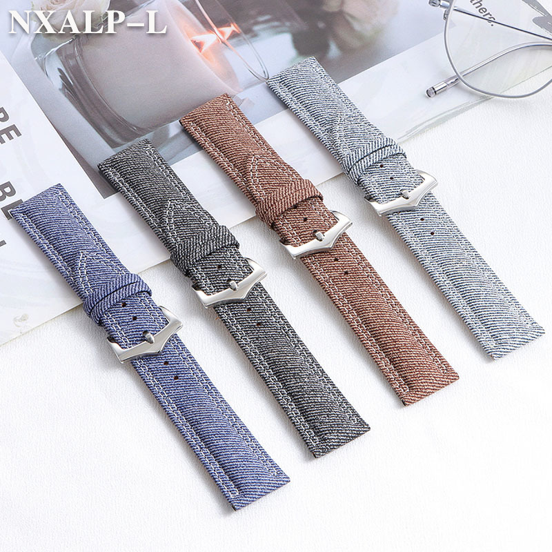 데님 캔버스 나일론 시계 스트랩 18mm 20mm 22 - Seiko Watches Smartwatch 리뷰 및 가격