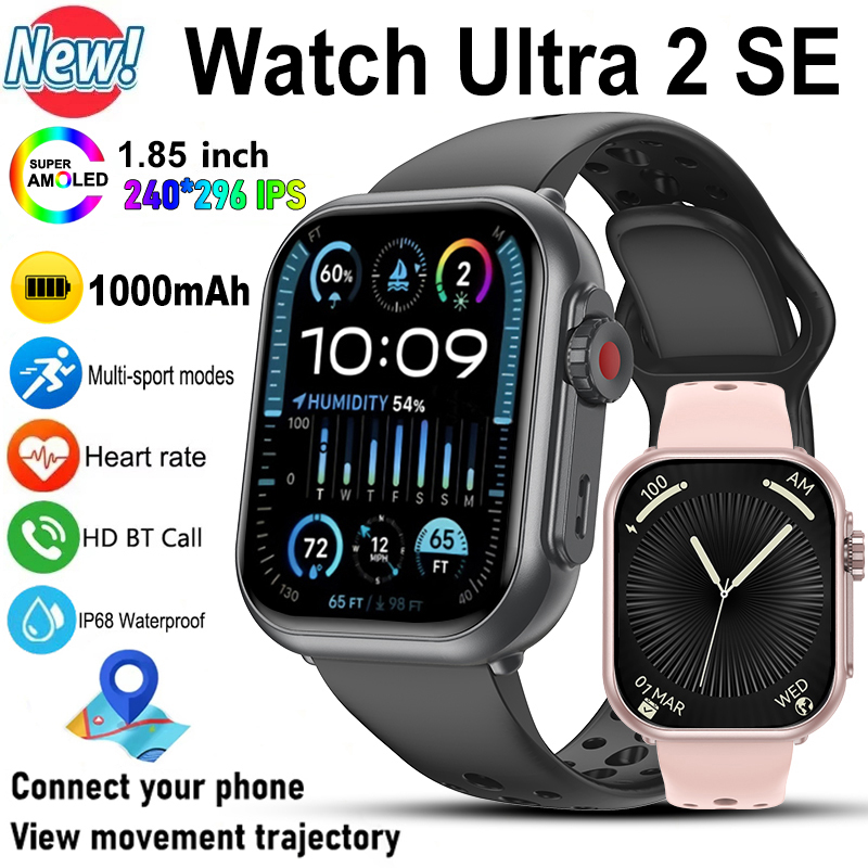 스마트 워치 울트라 2 SE 남성 여성 1000mAh  - Smartwatch Apple Watches For Men 리뷰 및 가격