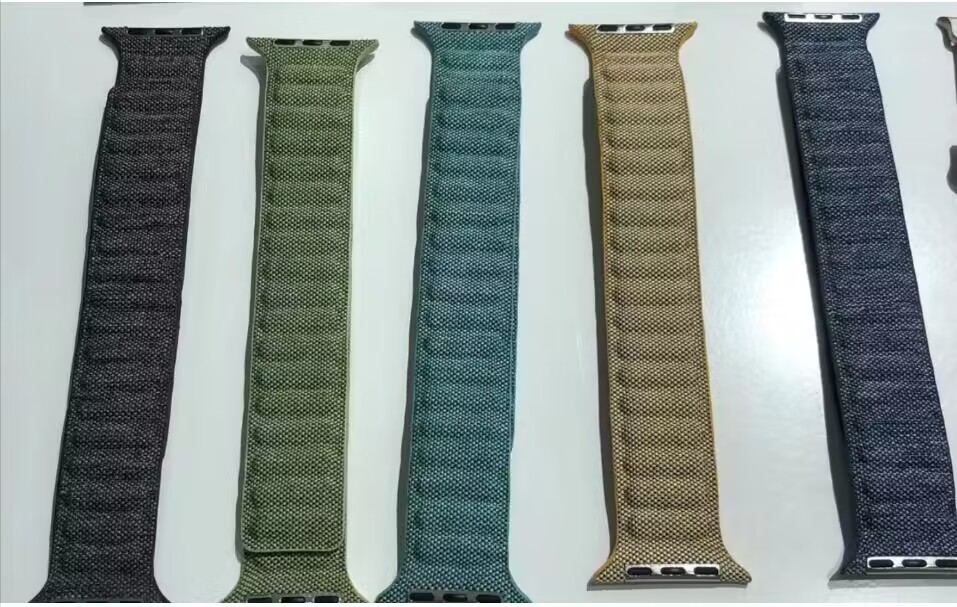 Apple Watch 밴드 용 새 오리지널 데님 나일론 - Smartwatch Apple Watches For Men 리뷰 및 가격