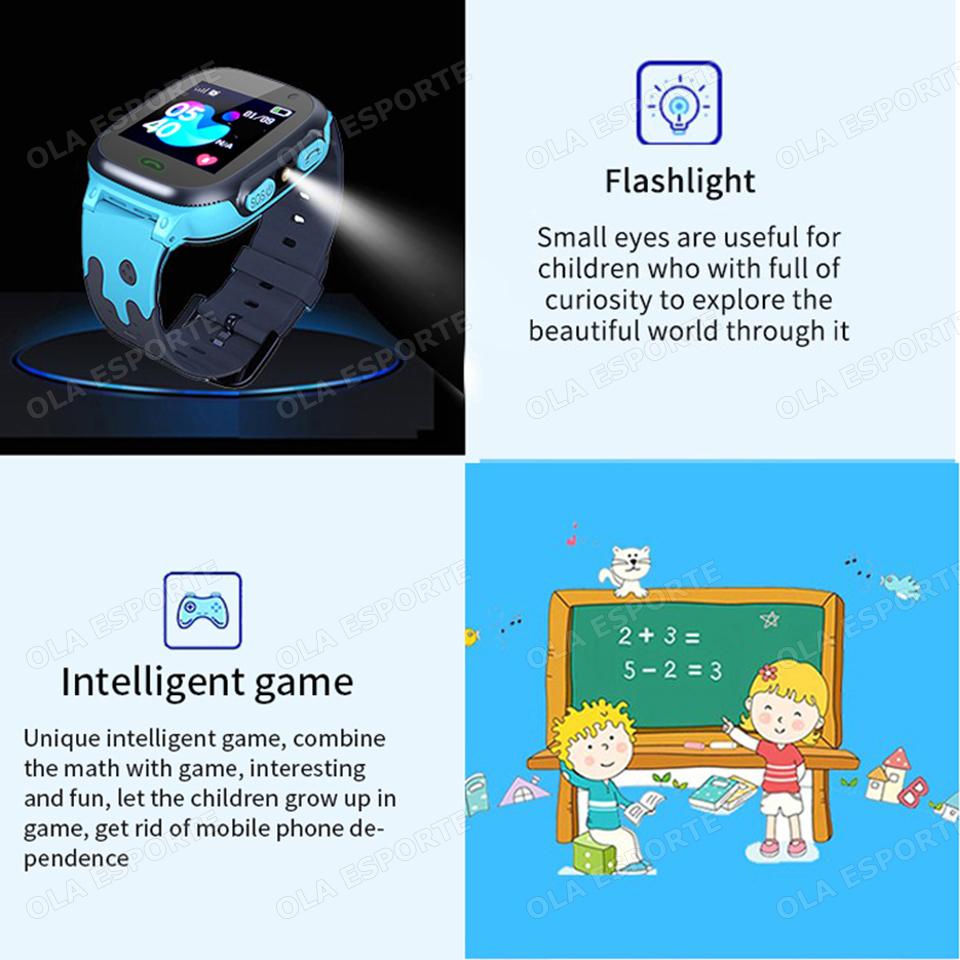 2025년 신제품 어린이 스마트워치 HD 터치스크린 통 - Smartwatch Watches For Kid Boy With Alarm 리뷰 및 가격