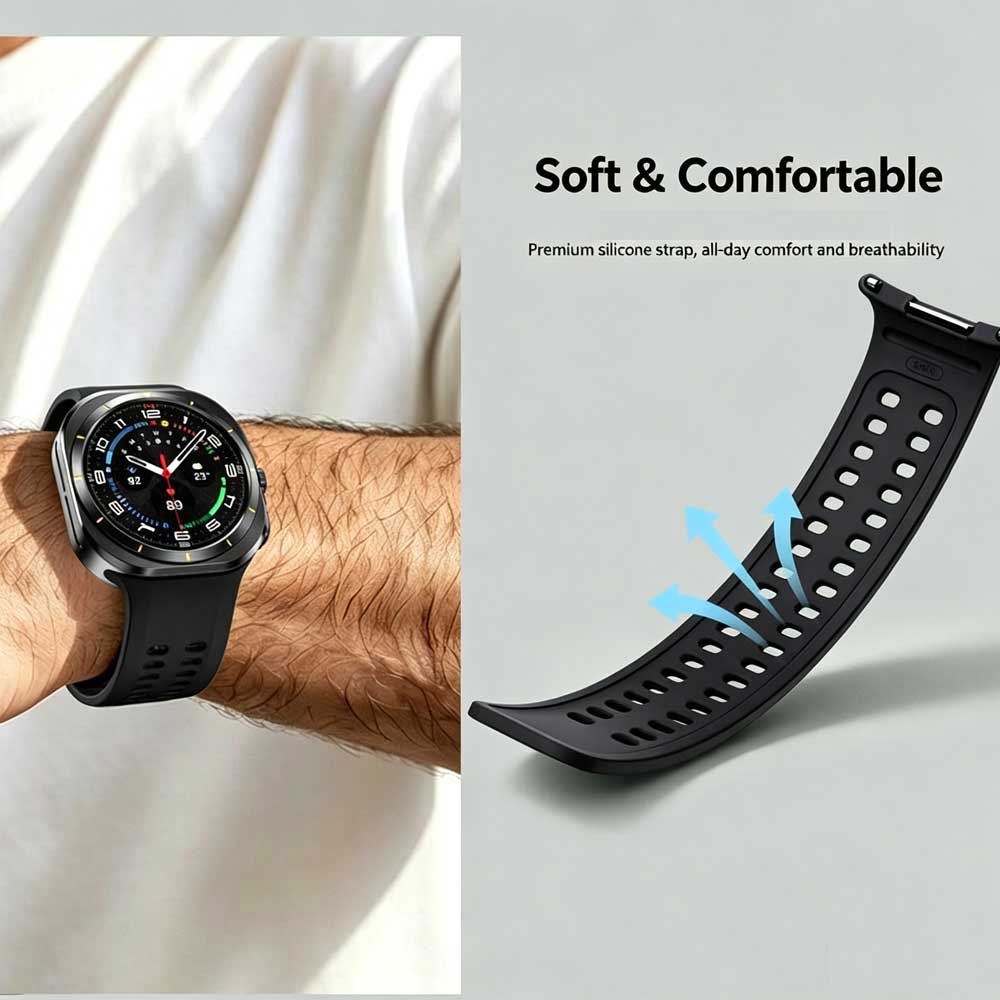 삼성 갤럭시 워치 울트라 2 1 47mm용 부드러운 실 - Tide Watch Surf 리뷰 및 가격