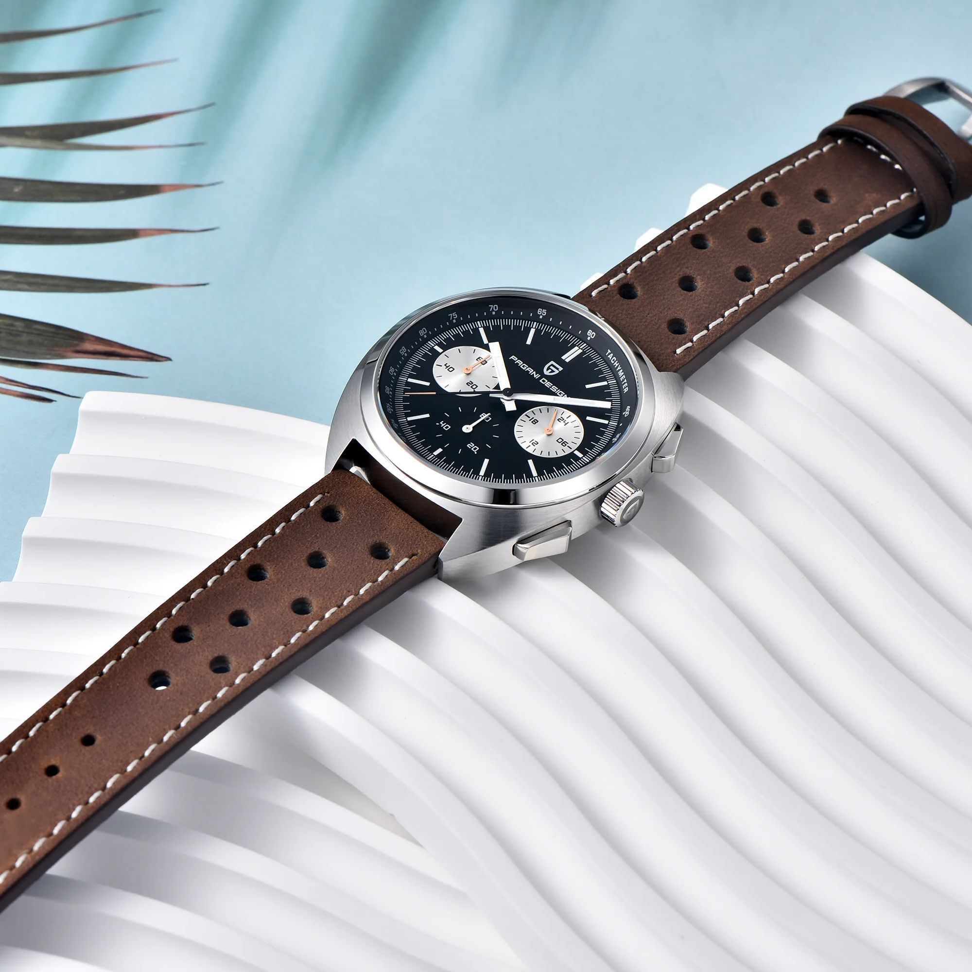 PAGANI DESIGN 남성용 시계 레트로 스포츠 팬 - Tide Watch Surf 리뷰 및 가격