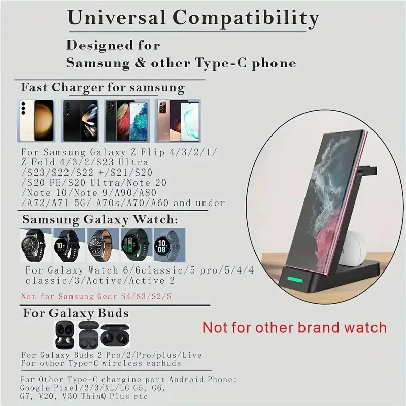 삼성 S24 S23 S22 노트 Z 폴드 고속 무선 충 - Watches Smartwatch Samsung 리뷰 및 가격