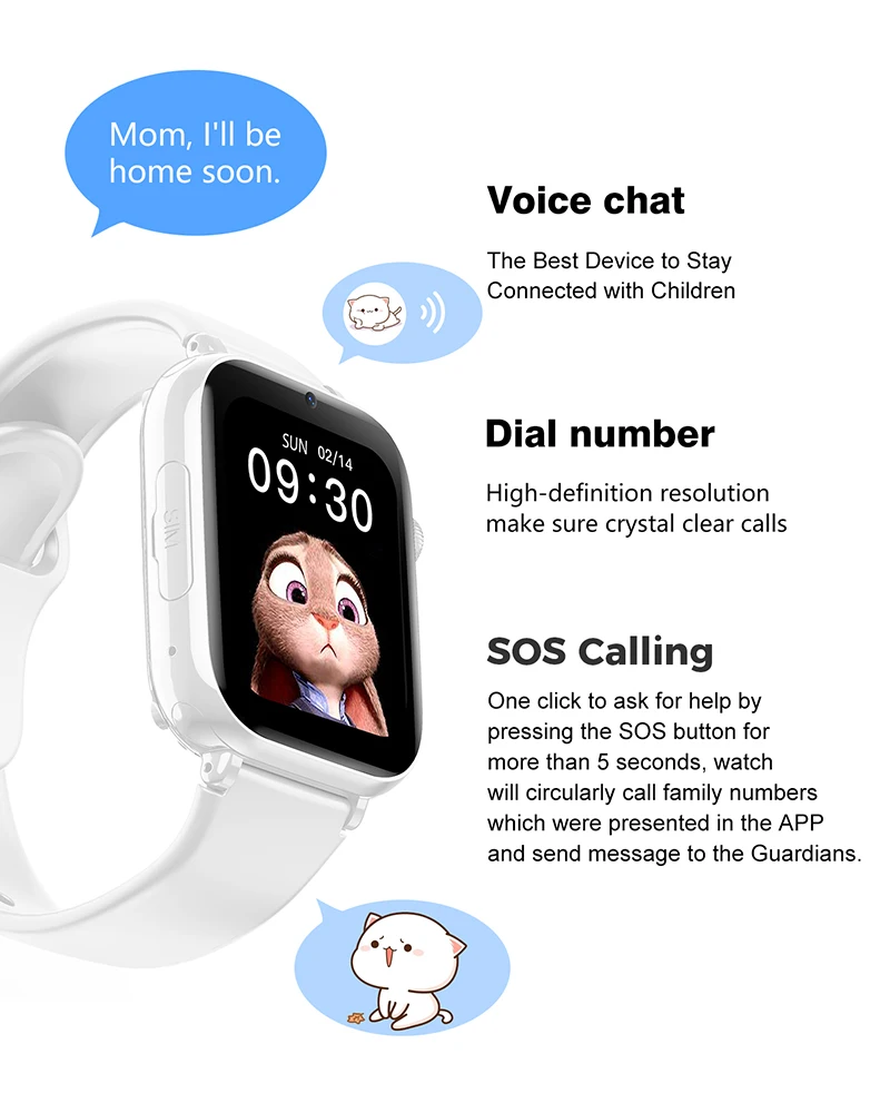 어린이용 LBS 위치 SOS 전화 통화 SIM 카드 카 - Smartwatch Watches For Kid Boy With Alarm 리뷰 및 가격
