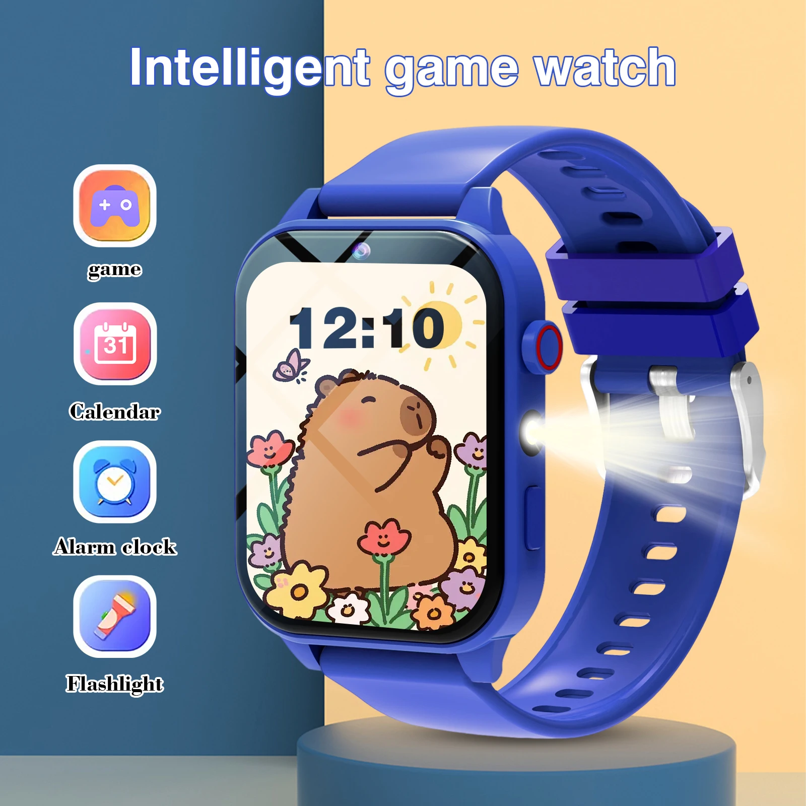 어린이용 스마트 시계 18개 게임 카메라 방수 손전등  - Smartwatch Watches For Kid Boy With Alarm 리뷰 및 가격