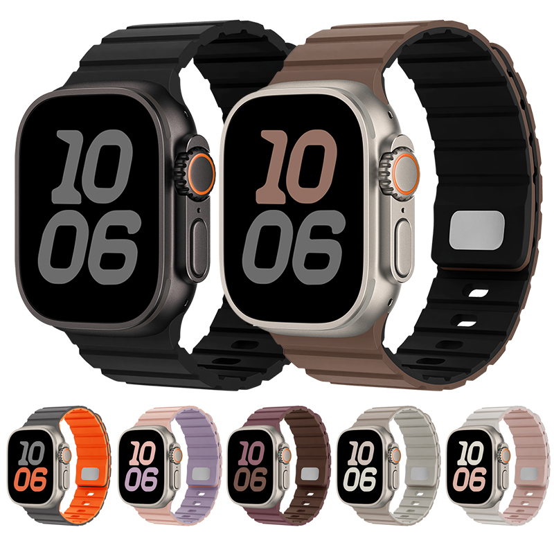 애플워치용 마그네틱 실리콘 스트랩 40mm 44mm 4 - Smartwatch Apple Watches For Men 리뷰 및 가격