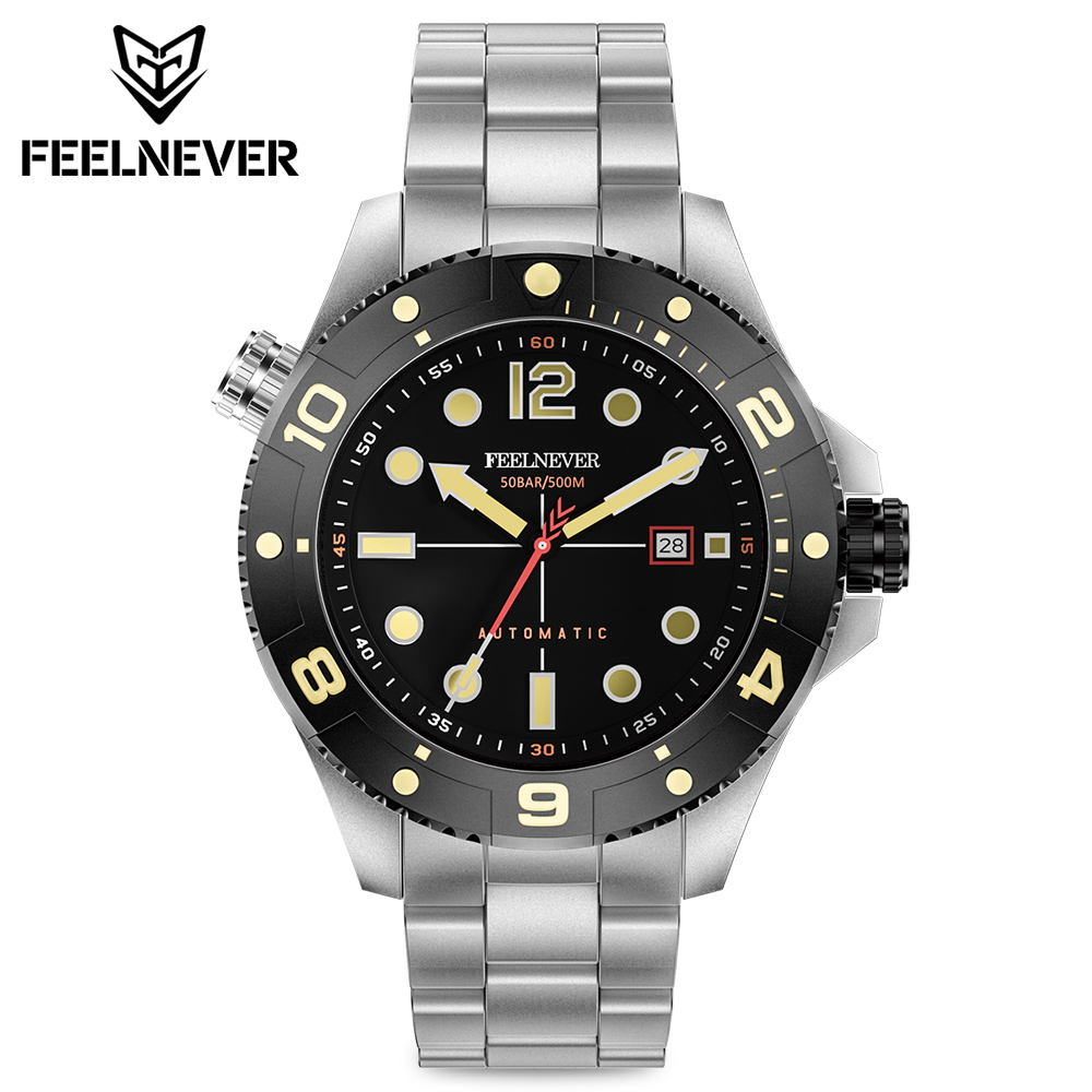 FeelNever 전문 다이빙 스포츠 기계식 시계, 3 - Tide Watch Surf 리뷰 및 가격
